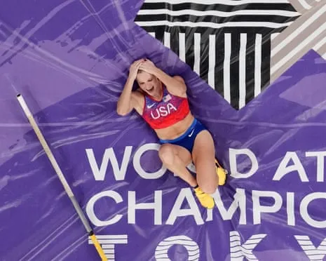 Katie Moon claims third world pole vault championship in nail-biting Tokyo showdown