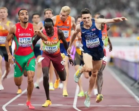UK's Jake Wightman Narrowly Misses Gold as Portugal's Isaac Nader Claims Dramatic 1500m Victory