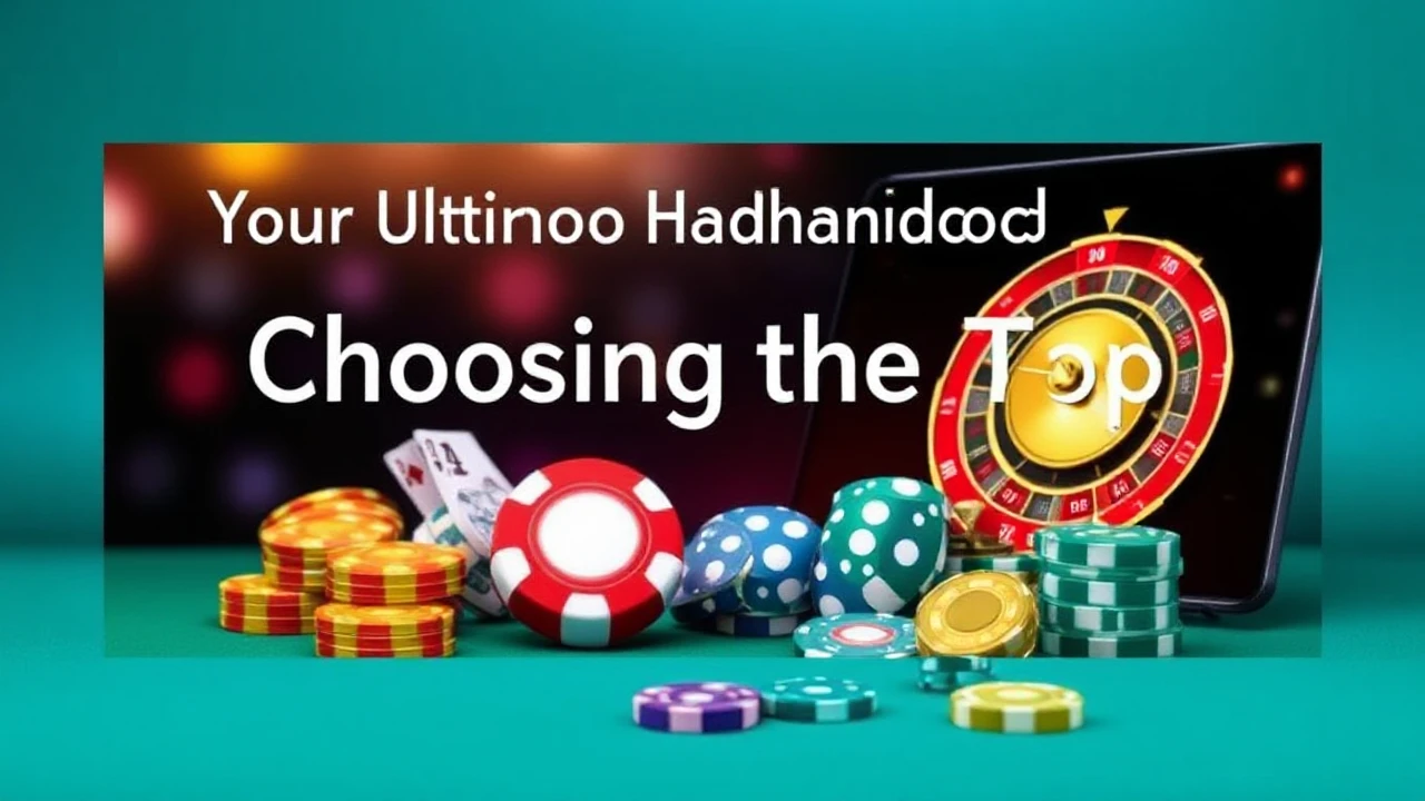 Your Ultimate Handbook to Choosing the Top Online Casino Games