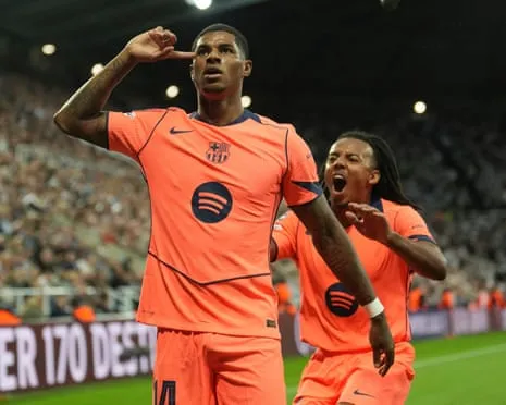 Striker ruins Newcastle's big evening and claims: ‘I’m getting better at Barça’