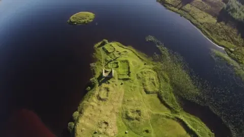 Historic Regal Fortress Revealed on Islay Isle
